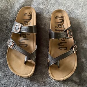 Brown sandals
